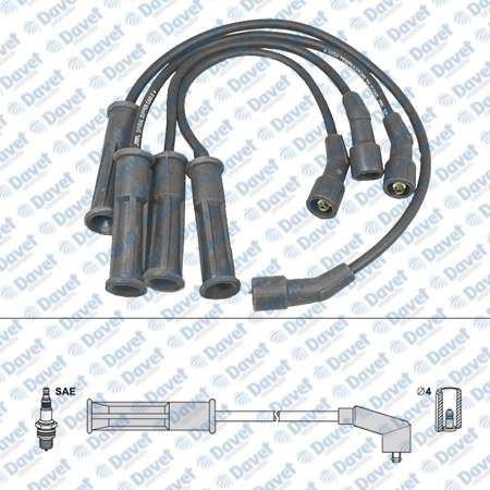 SWAPP 50246 Buji Kablosu  Renault Megane 97>98 - Clio - R19 1.6 8v